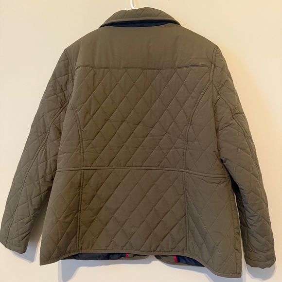 💥 SALE! Tommy Hilfiger Quilted Jacket / Size L - Picture 5 of 7